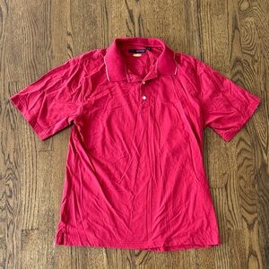 Greg Norman Collection Red Polo Shirt